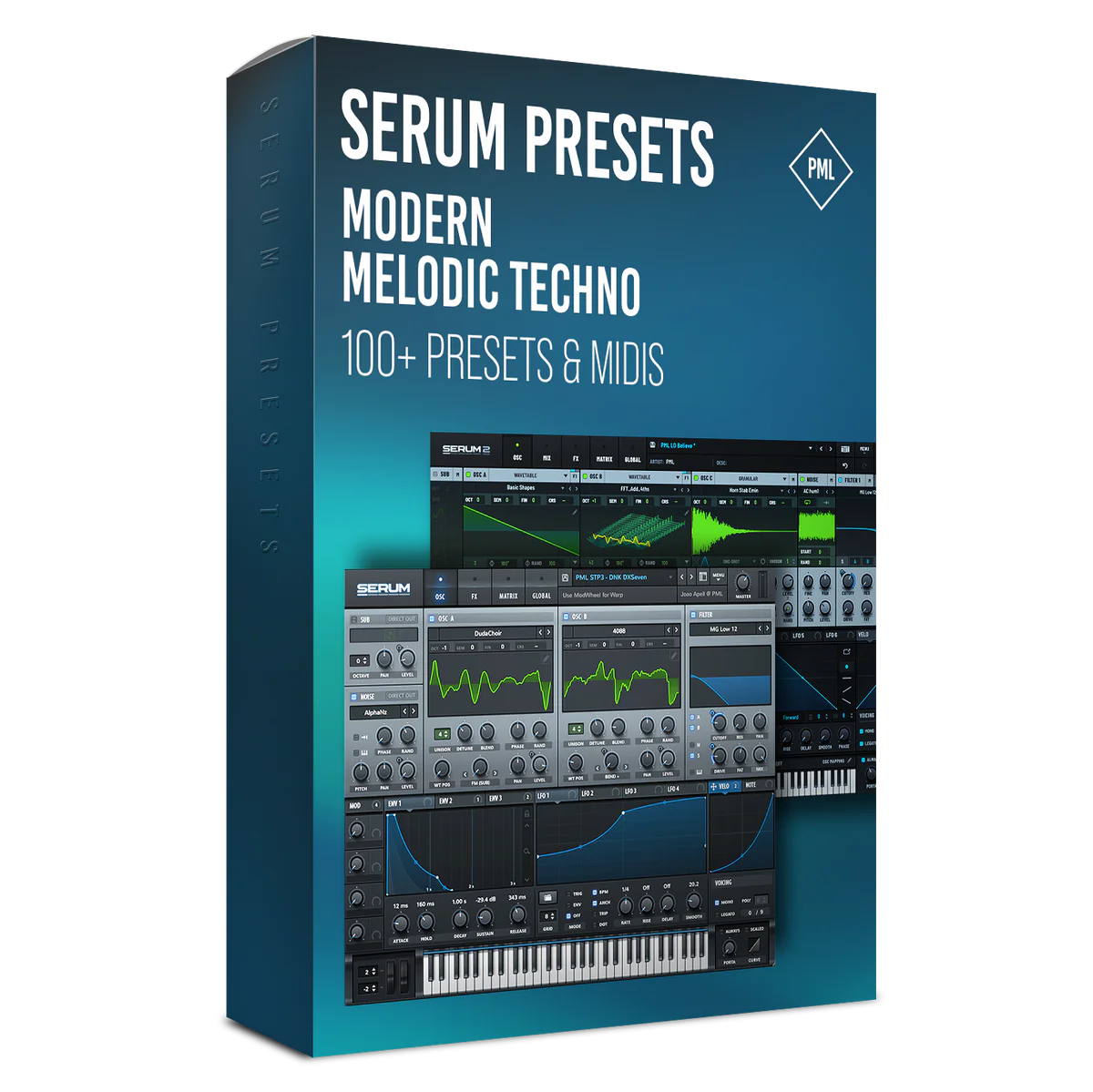 PML Serum Modern Melodic Techno Presets PML - Serum Modern Melodic Techno Presets - Image 1