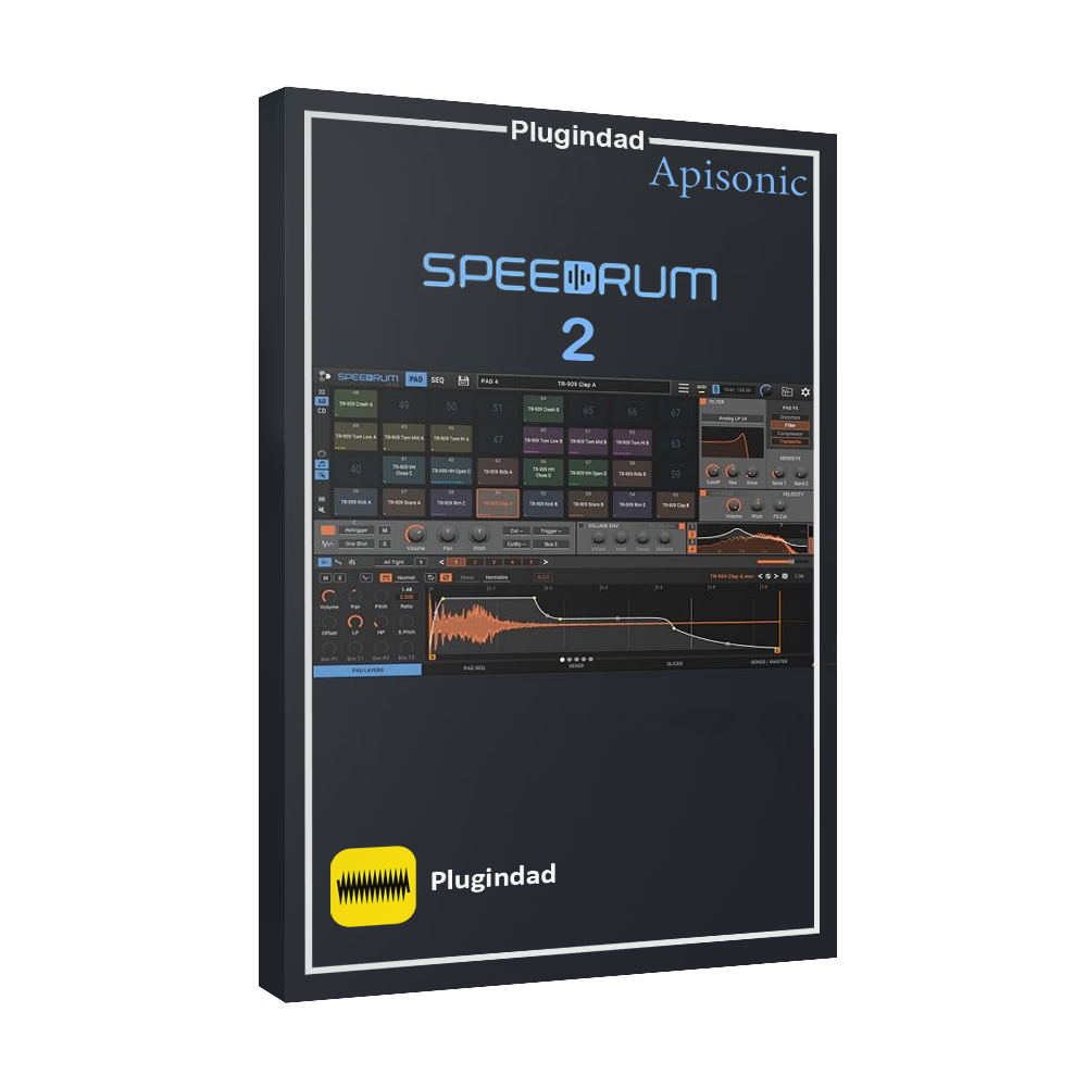 Apisonic Audio – Speedrum 2 Apisonic Audio – Speedrum 2 - Image 1