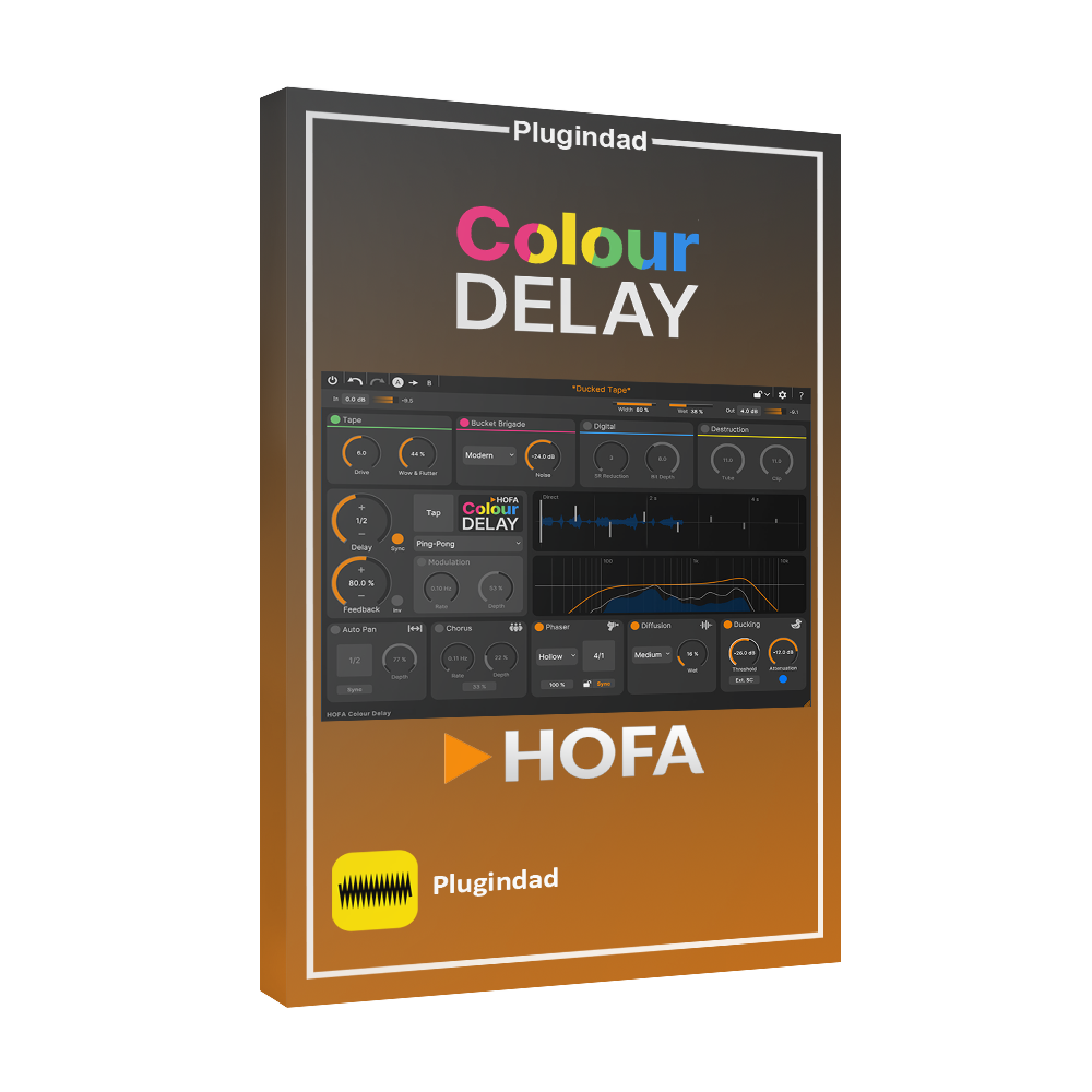 HOFA – Color Delay HOFA Plugins – Color Delay - Image 1