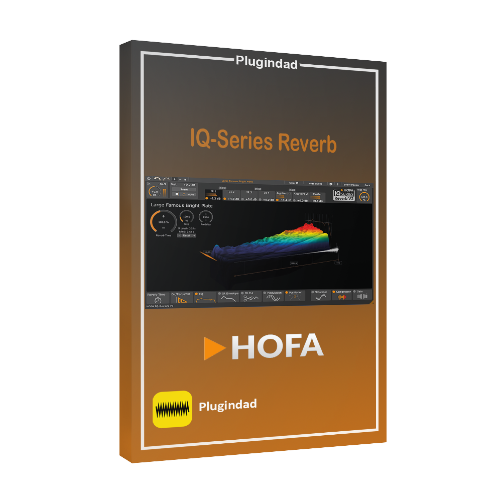 HOFA – IQ-Series Reverb HOFA Plugins - IQ Series Reverb v2 - Image 1