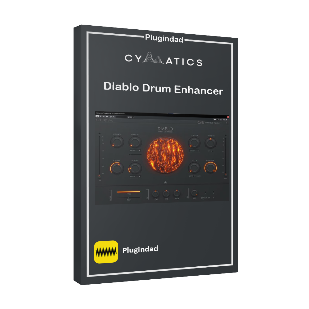 Cymatics – Diablo Drum Enhancer Cymatics – Diablo Drum Enhancer - Image 1