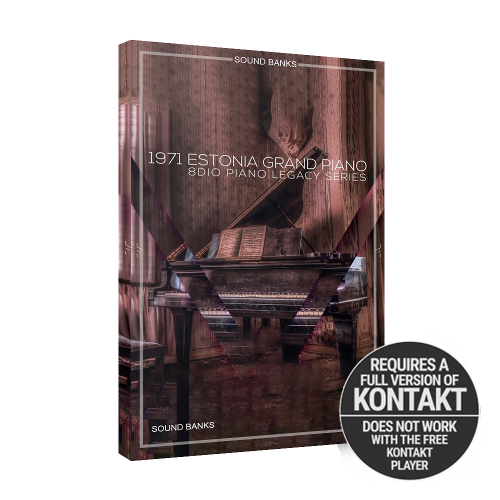 8Dio – 1971 Estonia Grand Piano 8Dio – 1971 Estonia Grand Piano - Image 1