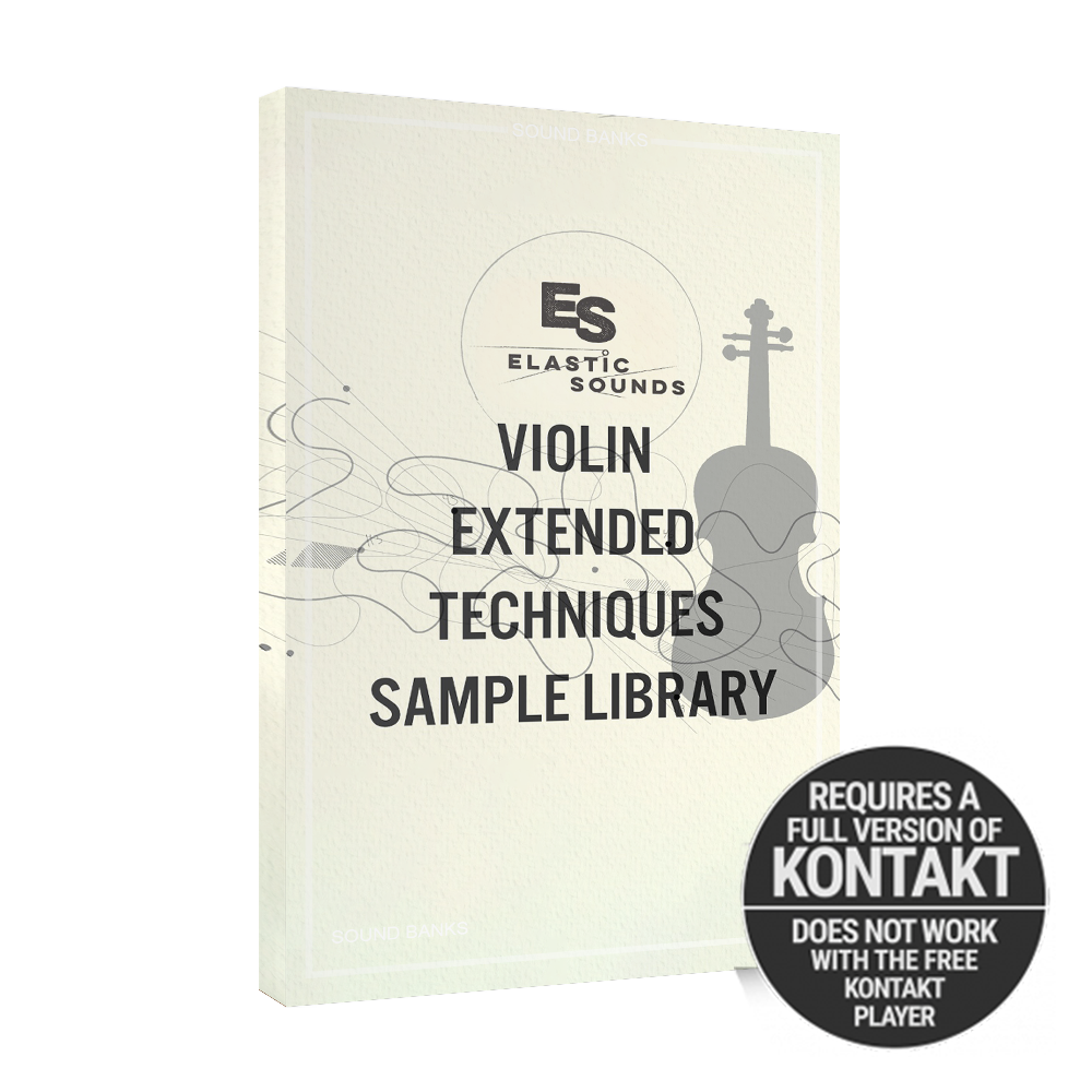Elastic Sounds – Violin Extended Techniques Elastic Sounds – Violin Extended Techniques - Image 1
